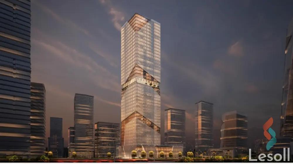 Office for sale with an area of 78 meters in Capital New Cairo Office for sale with an area of 78 meters in Capital New Cairo