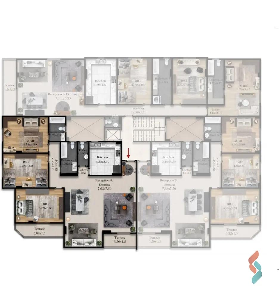 شقة للبيع بمساحة 221 متر و 3 غرف في التجمع الخامس القاهرة شقة للبيع بمساحة 221 متر و 3 غرف في التجمع الخامس القاهرة