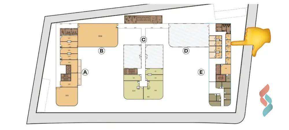 Clinic for sale with an area of 13 meters in Capital New Cairo