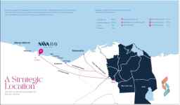 تاون هاوس للبيع بقلب راس الحكمه في الكيلو 212 في الساحل الشمالي