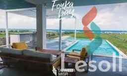 شاليه للبيع متشطب الترا سوبر لوكس بفيو بحر في راس الحكمه