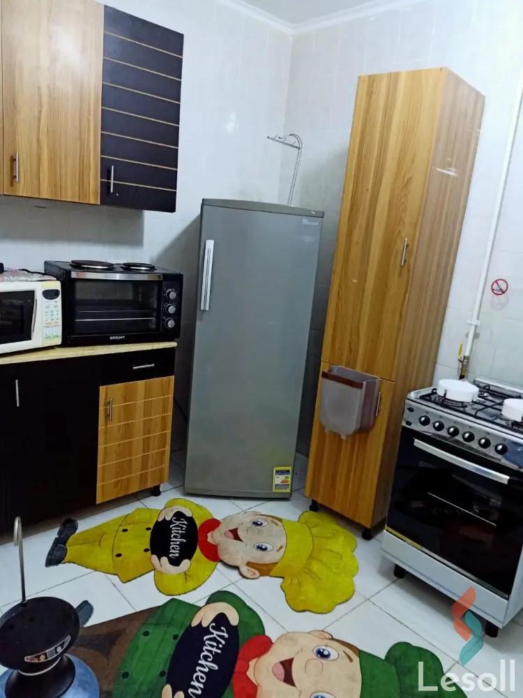 Apartment for monthly rent with an data.area 124 meters and 3 rooms in New Cairo Cairo - All Images