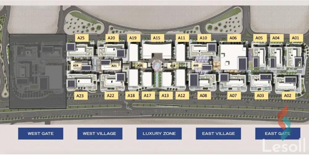 Office for sale with an area of 170 meters in New Cairo Cairo