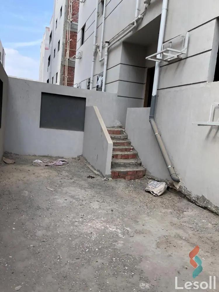 Apartment with garden for sale with an data.area 95 meters and 2 room in Shorouk Cairo