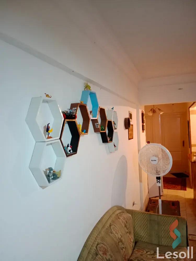 شقة بحديقة للبيع بمساحة 80 متر و غرفتان في العجمي الاسكندرية