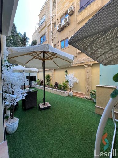 Apartment with garden for daily rent with an data.area 150 meters and 2 rooms in 5th Settlement Cairo