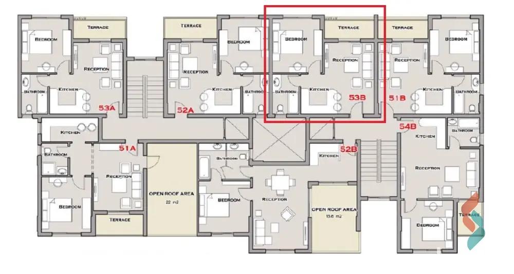 Studio for sale with an data.area 85 meters and 1 room in Madinty Cairo