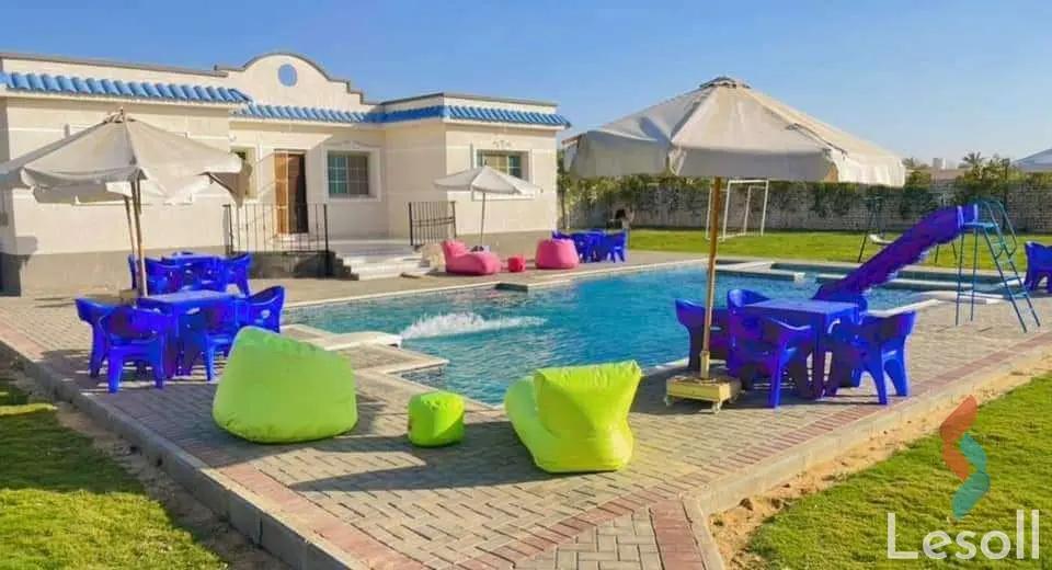 Chalet for daily rent with an data.area 2,100 meters and 4 rooms in New Cairo Cairo