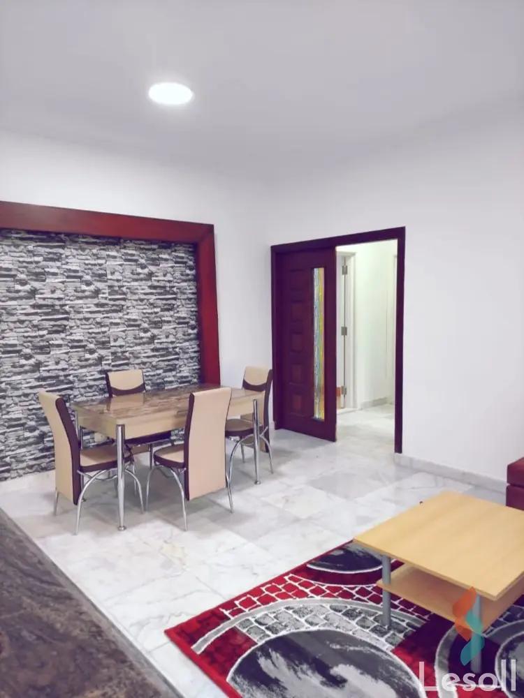 Apartment for monthly rent with an area 120 meters and 2 room in October 6 Giza