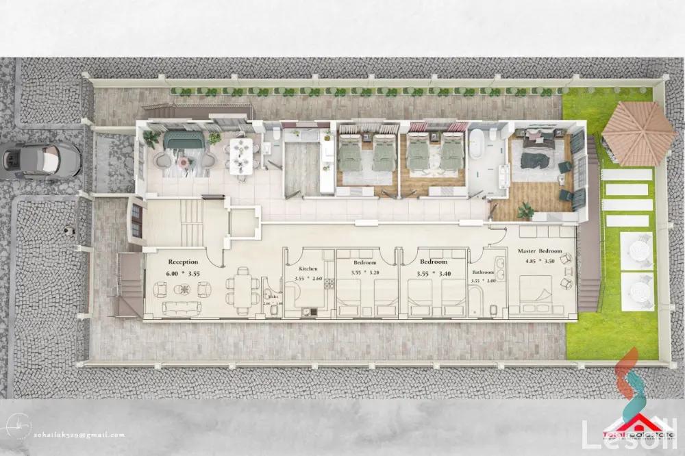 Building for sale with an area 450 meters in Hadayek October Giza