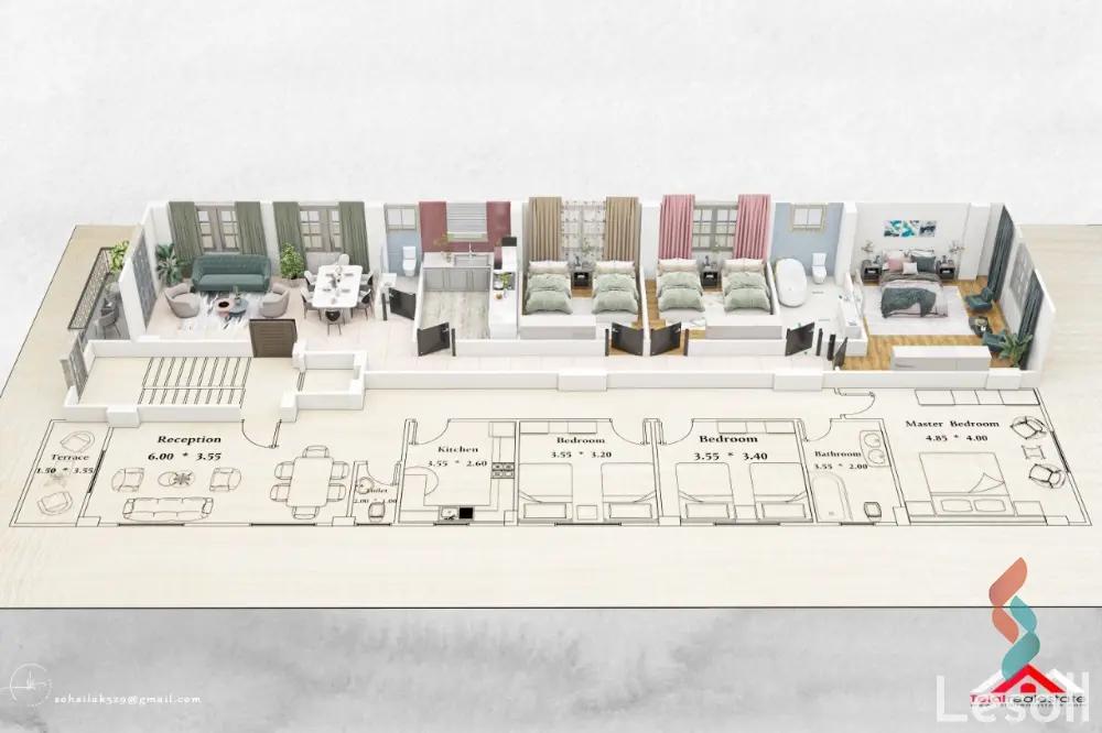 Building for sale with an area 450 meters in Hadayek October Giza