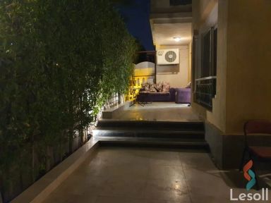 Apartment with garden for yearly rent with an data.area 155 meters and 3 rooms in Cheikh Zayed Giza