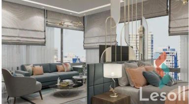 Hotel Apartment for sale with an data.area 70 meters and 1 room in Capital New Cairo