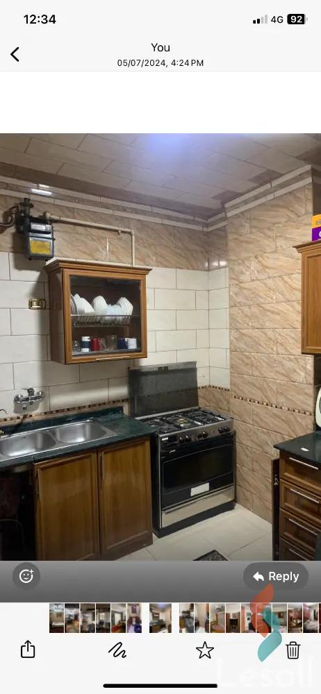 شقة للايجار الشهري بمساحة 181 متر و 3 غرف في مصر الجديدة القاهرة