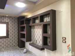 شقه للبيع او الايجار تشطيب سوبر لوكس وديكورات / أرضيات بورسلين بالمهندسين كود 1780