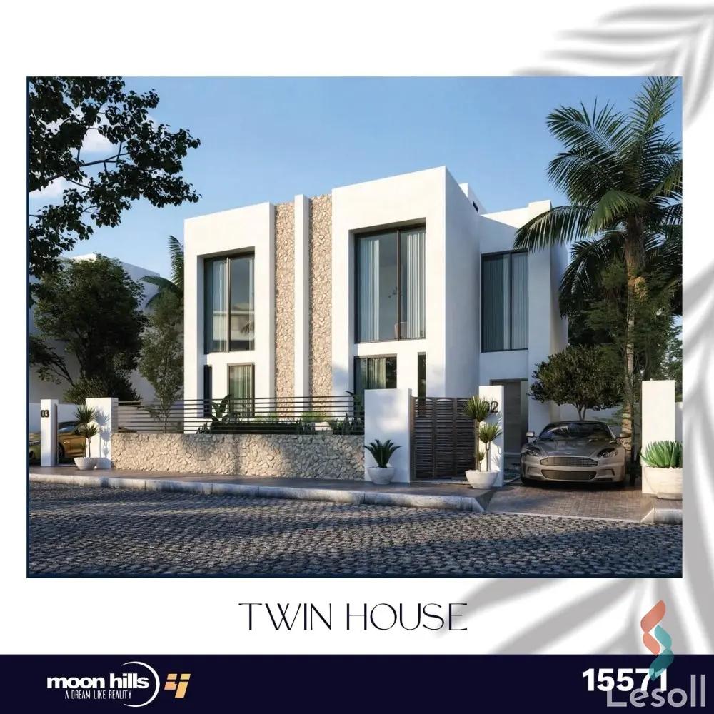 فيلا للبيع بمساحة 224 متر و 5 غرف في 6 اكتوبر الجيزة