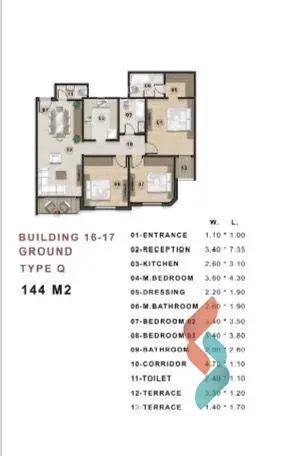 فيلا للبيع بمساحة 224 متر و 5 غرف في 6 اكتوبر الجيزة