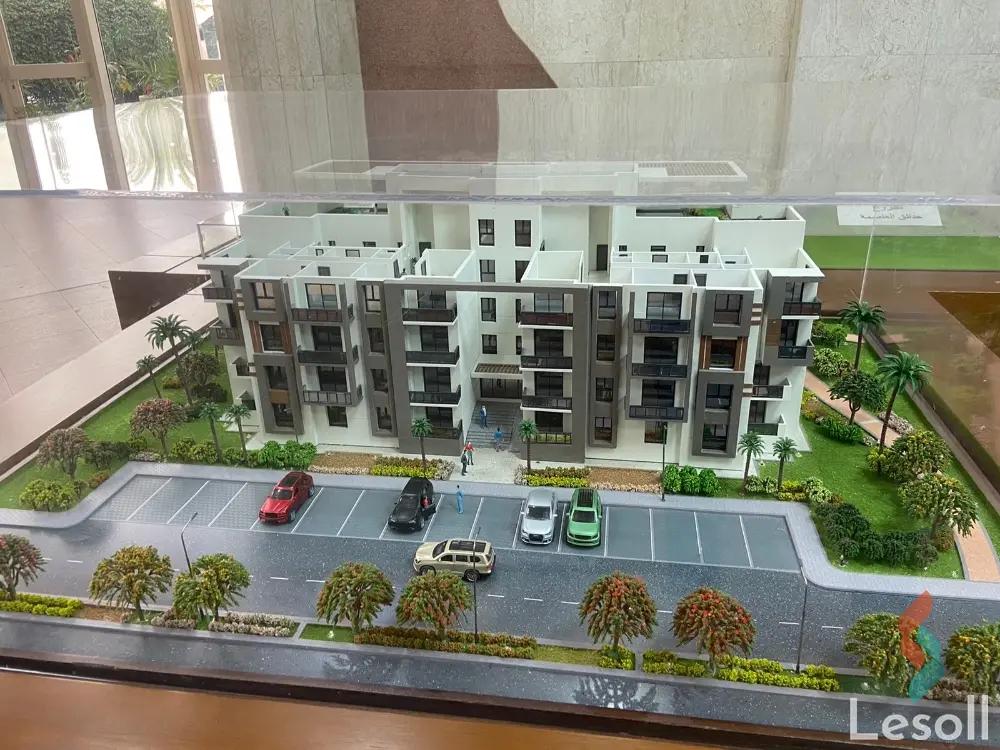 شقة للبيع بمساحة 161 متر و 3 غرف في العاصمة الإدارية القاهرة - صورة 2