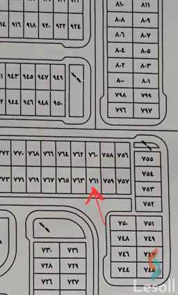 ارض فضاء قرعة إسكان إجتماعي مساحة 209م سكنية للبيع