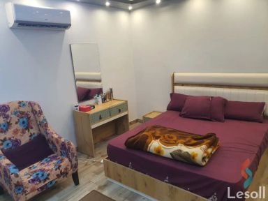 Apartment with garden for monthly rent with an data.area 155 meters and 2 rooms in Cheikh Zayed Giza