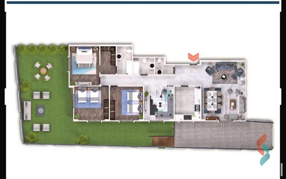 شقة للبيع بمساحة 155 متر و 7 غرف في القاهرة الجديدة القاهرة - صورة 3