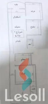 Apartment for sale with an area 165 meters and 3 rooms in Shbeen El Koom Menofia