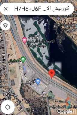 ارض مباني للبيع غلي كورنيش البلاجات الجديد الاسماعيلية