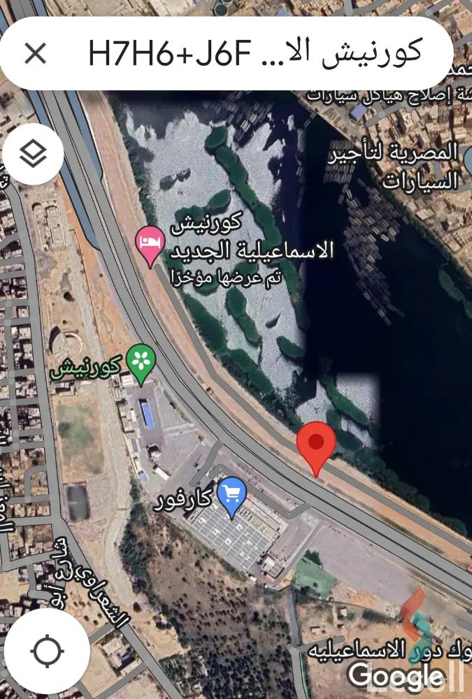 ارض مبانى للبيع بمساحة 150 متر في الإسماعيلية الإسماعلية