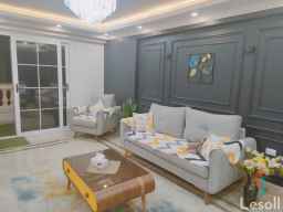 شقه للبيع الترا سوبر لوكس بمنتجع النخيل طريق مصر الإسماعيلية بجوار سوق