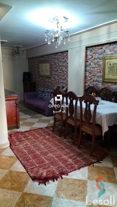 Apartment for monthly rent with an data.area 100 meters and 3 rooms in El Soyof Alexandria