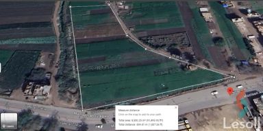 Land building for sale with an area of 8500 meters in Shbeen El Koom Menofia