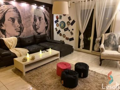 Apartment with garden for sale with an data.area 90 meters and 2 room in Cheikh Zayed Giza