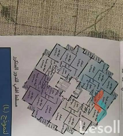 شقة للبيع بمساحة 187 متر و 3 غرف في العاصمة الإدارية القاهرة - صورة 2