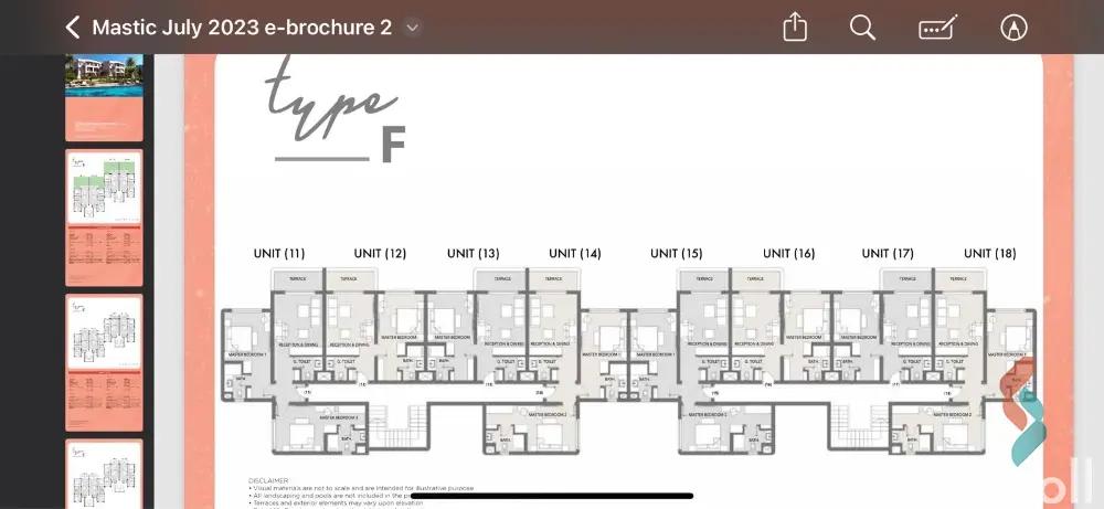 Apartment for sale with an data.area 64 meters and 1 room in Ras El Hikma Matrouh