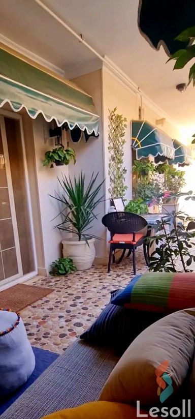 Apartment with garden for sale with an area 177 meters and 4 rooms in Hadayek Alahram Giza