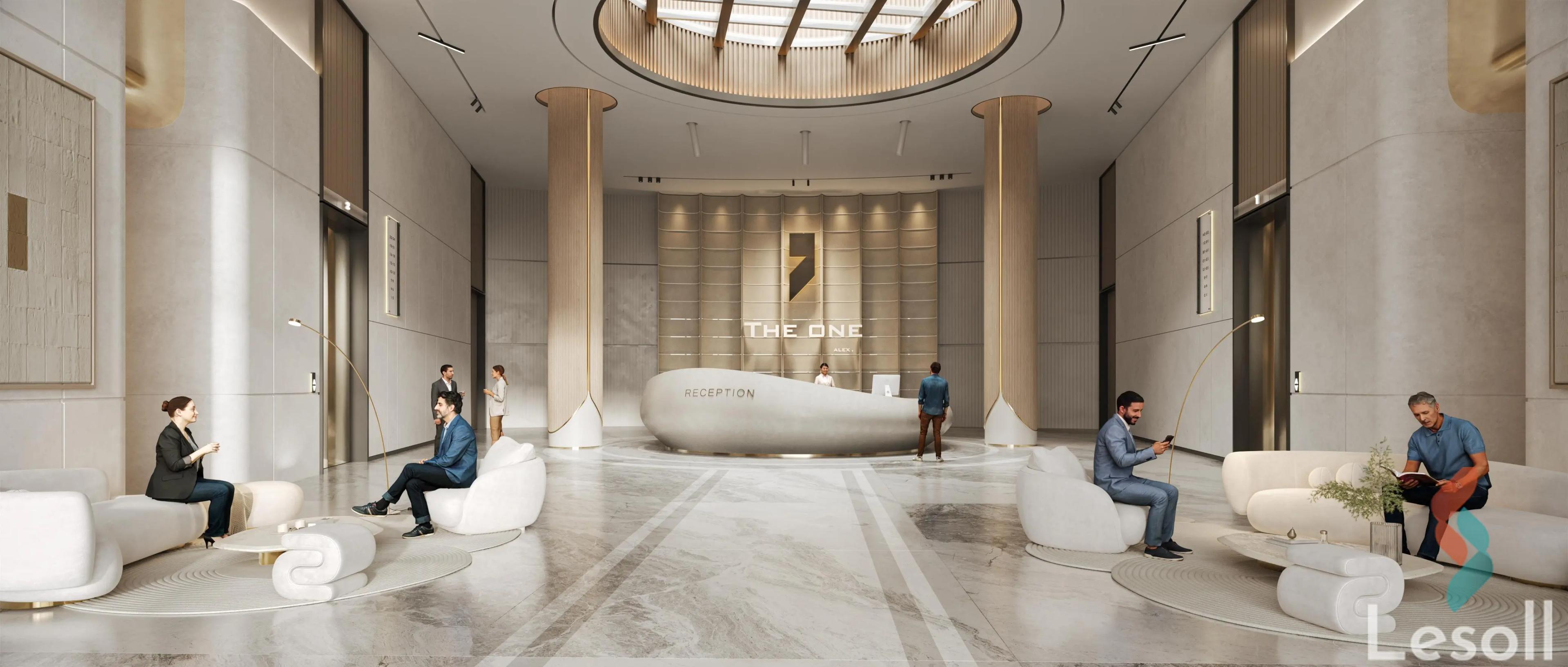 شقق فندقية للبيع بمساحة 12 متر و 3 غرف في سموحة الاسكندرية