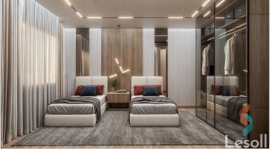 شقق فندقية للبيع بمساحة 12 متر و 3 غرف في سموحة الاسكندرية