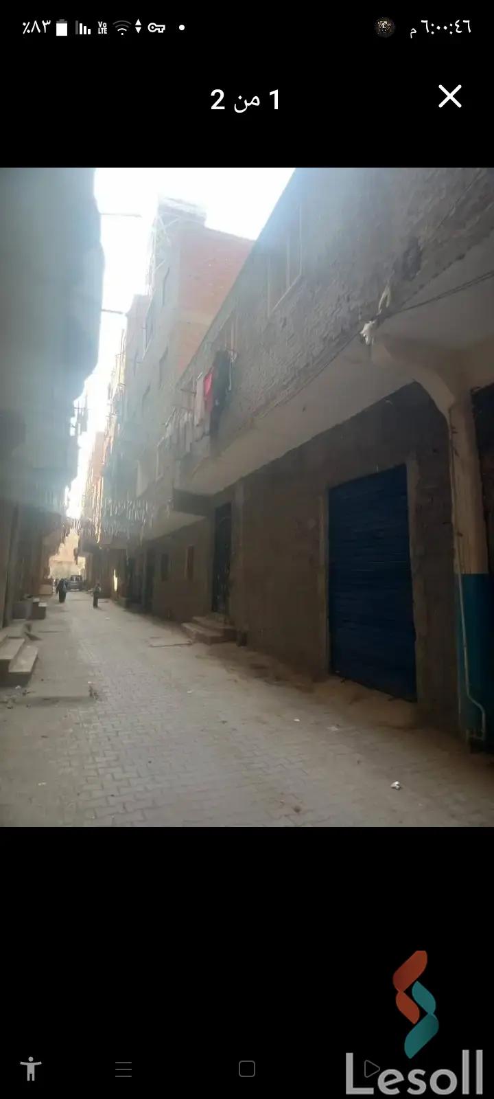 Building for sale with an area 100 meters and 3 rooms in Warraq Giza