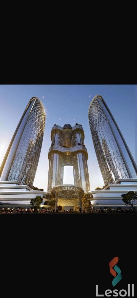 Office for sale with an area 58 meters in Capital New Cairo