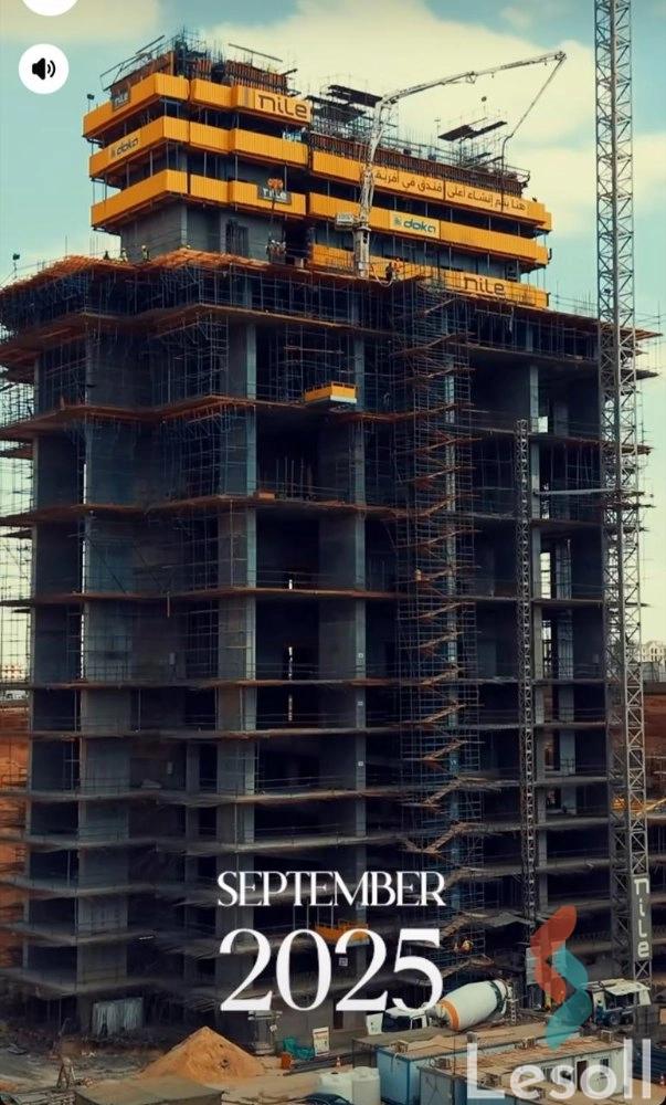 Office for sale with an area 58 meters in Capital New Cairo