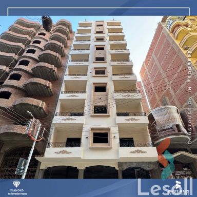 Apartment for sale with an area 150 meters and 3 rooms in Mansoura Dakahlia