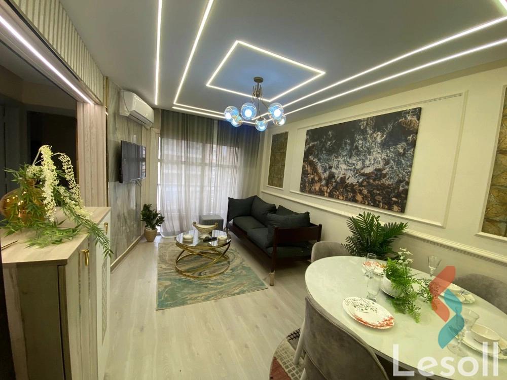 Apartment for monthly rent with an area 70 meters and 2 room in 5th Settlement Cairo