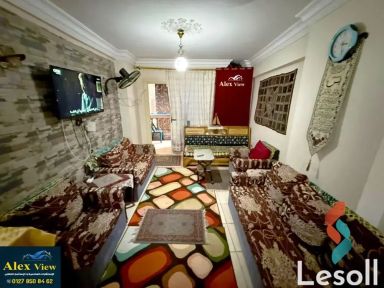 Apartment for sale with an area 125 meters and 3 rooms in Snumberi Bishr Alexandria