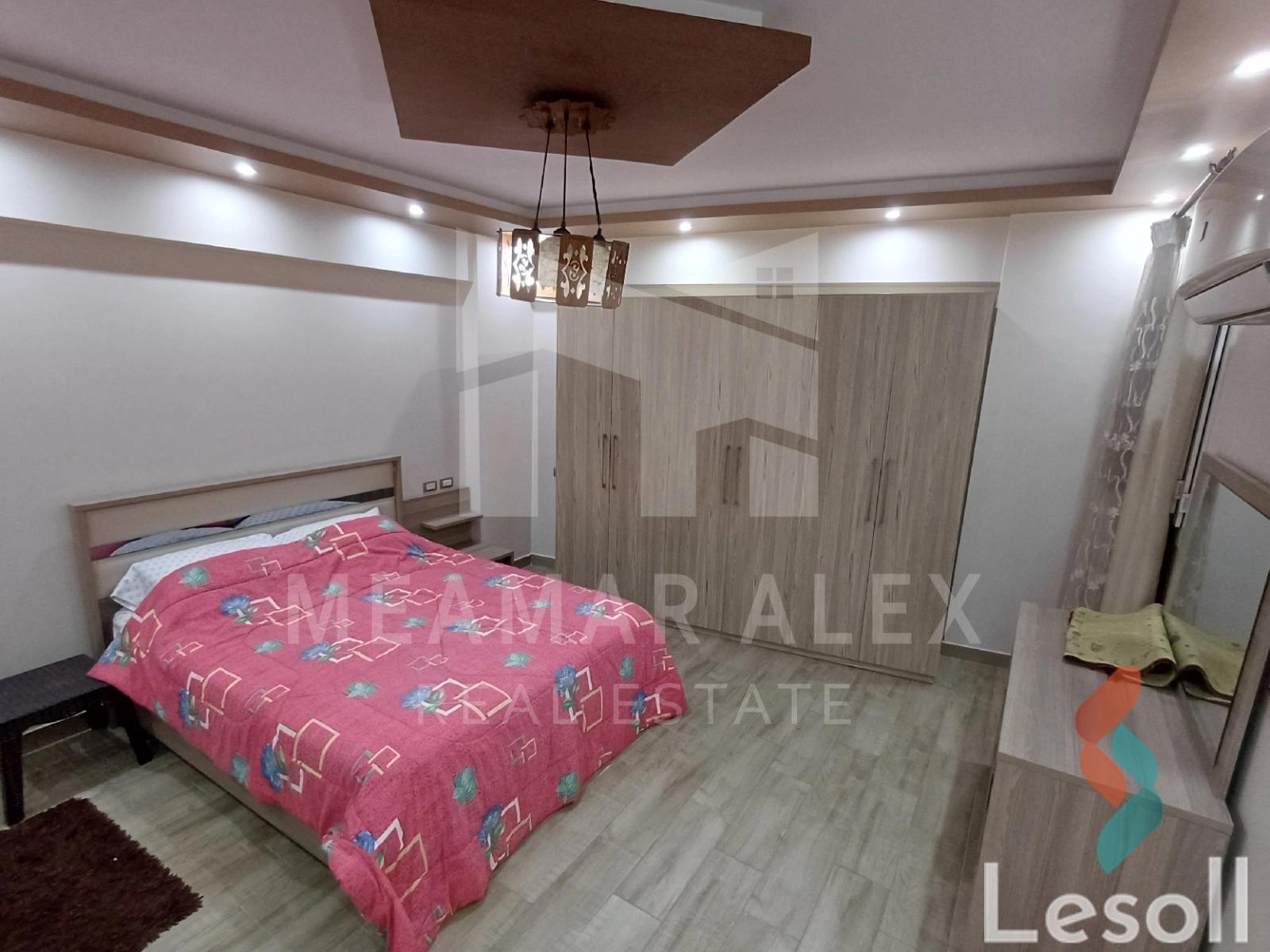 Apartment for sale with an area 145 meters and 3 rooms in Camp Shizar Alexandria