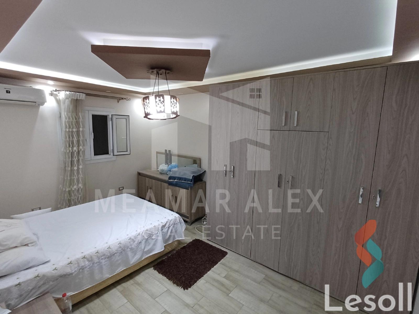 Apartment for sale with an area 145 meters and 3 rooms in Camp Shizar Alexandria