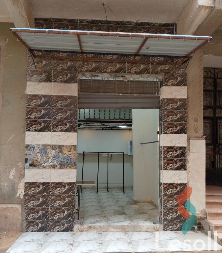 Shop for yearly rent with an area 15 meters in Imbaba Giza