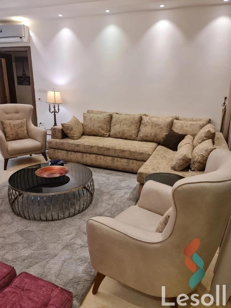 Apartment for monthly rent with an area 144 meters and 2 room in 5th Settlement Cairo