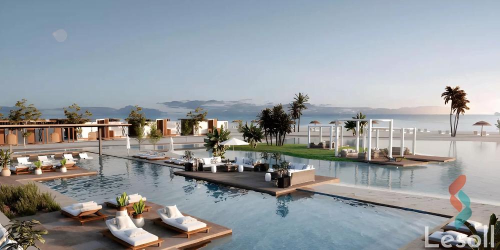 Chalet for sale with an area 130 meters and 3 rooms in Ras El Hikma Matrouh