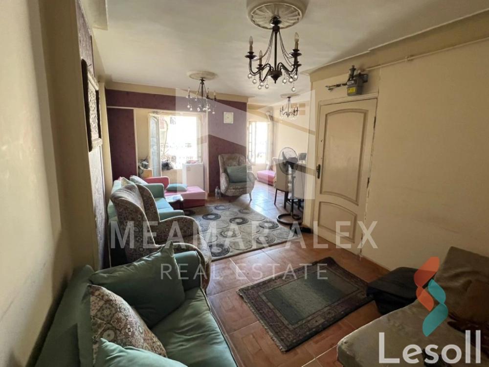 Apartment for sale with an area 120 meters and 2 room in Snumberi Gaber Alexandria