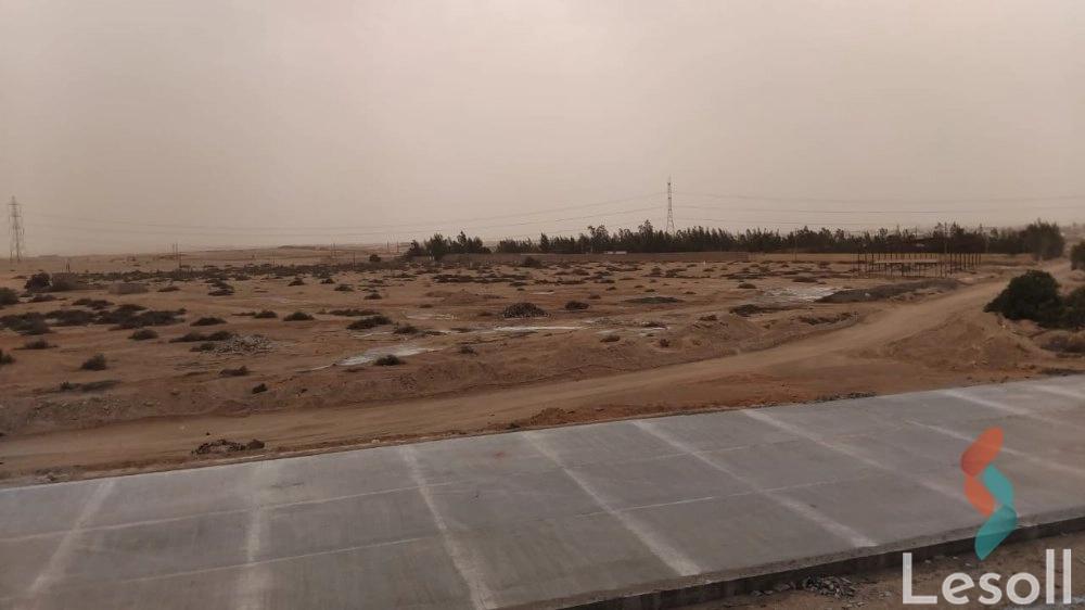 Building land for sale with an area 35,707 meters in Obour Qaliubiya